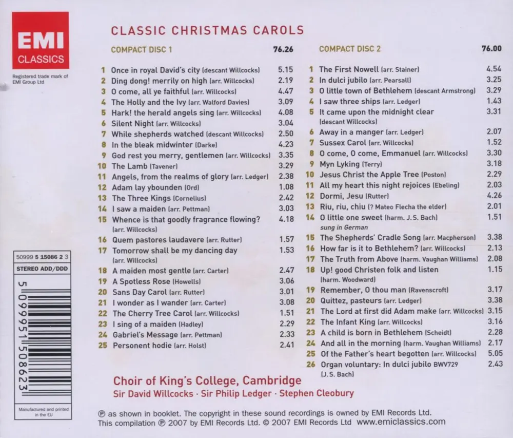Classic Christmas Carols
