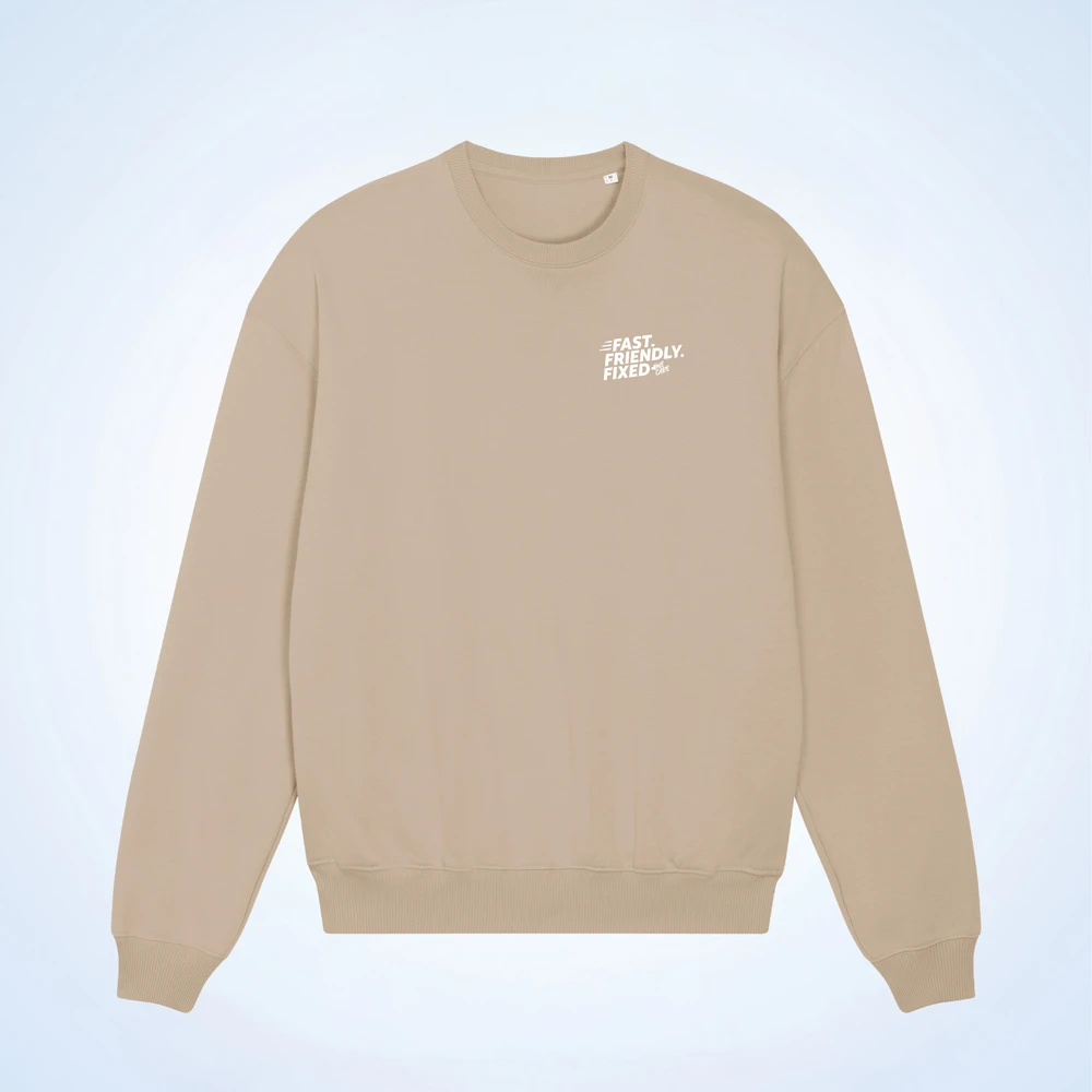 AT&T Fast Friendly Fixed Heavyweight Oversized Crewneck