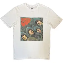 The Beatles – Rubber Soul Album Cover (Biela) (Tričko)