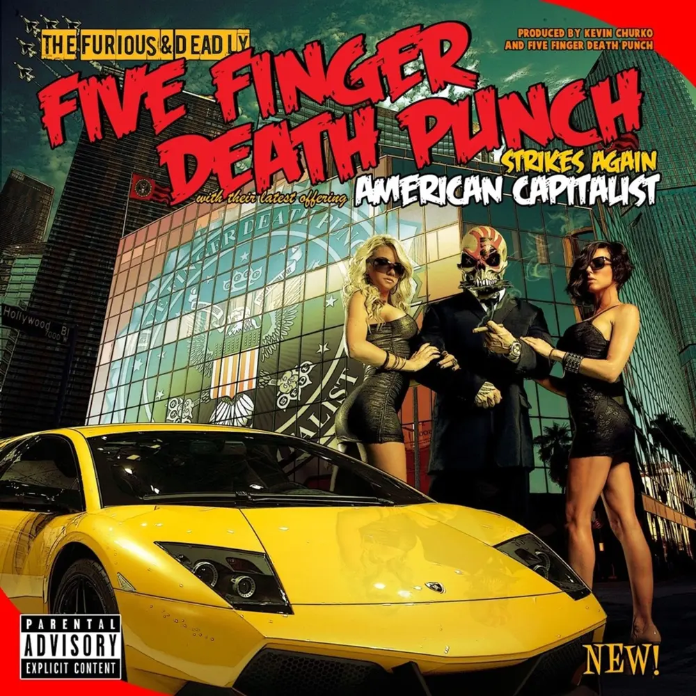 Five Finger Death Punch – AMERICAN CAPITALIST (Vinyl)