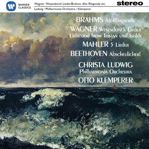 Christa Ludwig – CD BRAHMS: ALT-RHAPSODIE/ WAGNER: WESENDONCK-LIEDER / MAHLER: 5 LIEDER