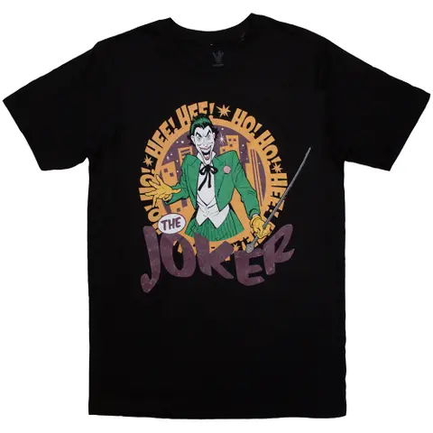 Tričko Hee Hee! Joker (Čierna), Unisex, Čierna