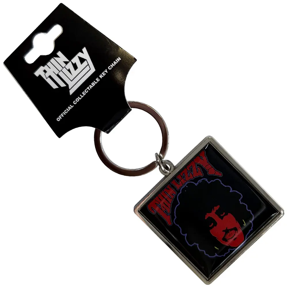 THIN LIZZY – Phil & Logo Red (Kľúčenka)