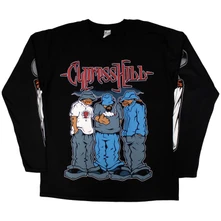 Cypress Hill, Tričko s dlhým rukávom Blunted, Unisex, Čierna