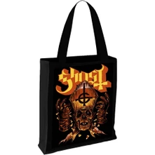 Taška Tote Bag: Candy Corn (Black)