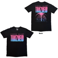 Tričko Unisex T-Shirt: Tanzneid Cover Art F&B (Black) (Back Print)