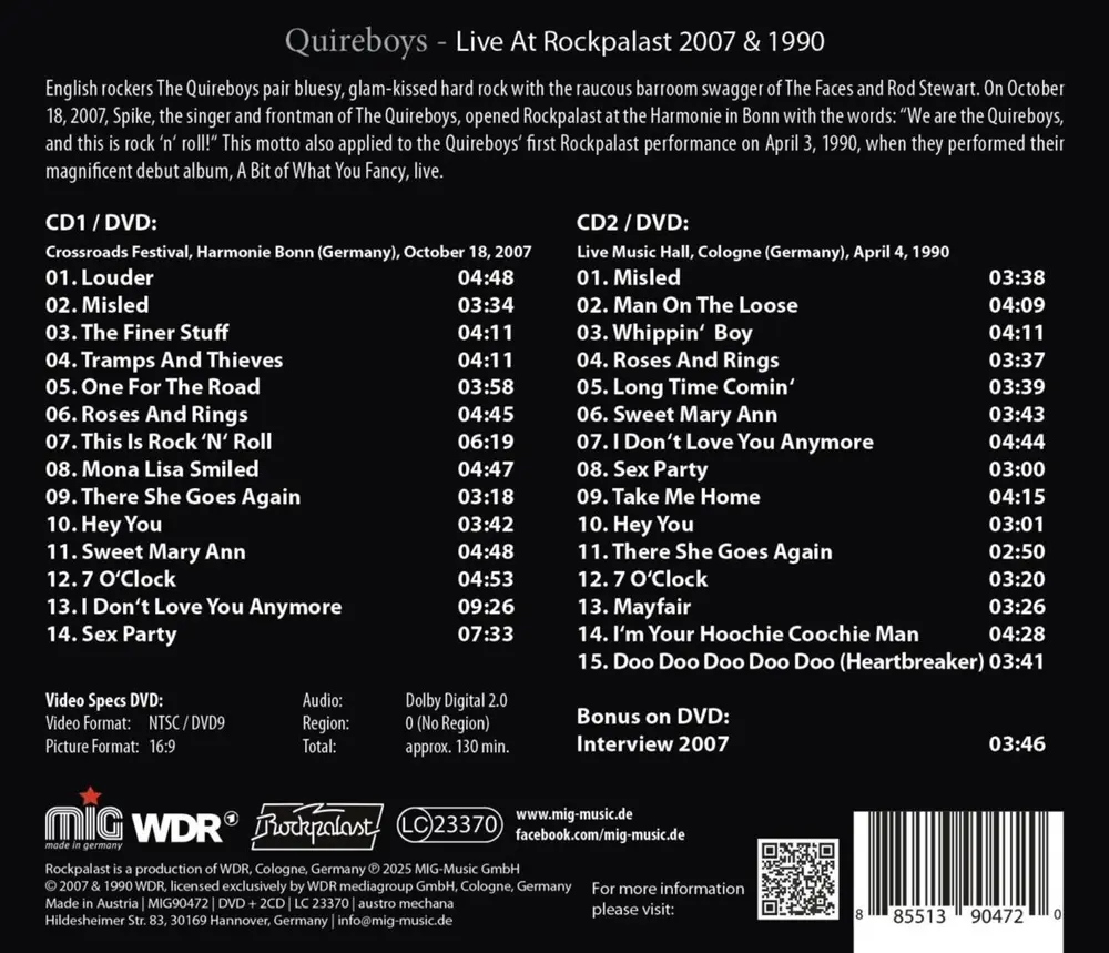 LIVE AT ROCKPALAST 2007
