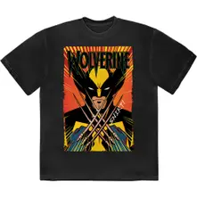 Wolverine Claws (Negru) (Tricou)