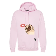Labka Hore, Mikina Čo ťa nezabije, to ťa posliní, Unisex, Ružová