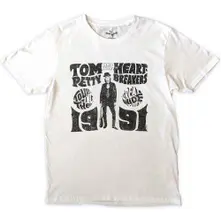 Tom Petty & The Heartbreakers, Tričko Great Wide Open Tour, Unisex, Biela