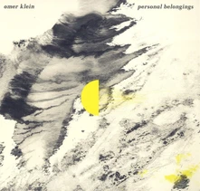 Omer Klein, Vinyl PERSONAL BELONGINGS