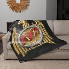 Sherpa Fleece Blanket: Golden Eagle (Multicolour) (Single) thumbnail