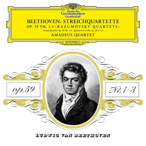 Vinyl AMADEUS QUARTETT - RASUMOVSKA KVARTETA 1-3