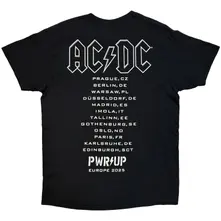 Unisex T-Shirt: Angus Putland EU Tour '25 (Black) (Back Print & Ex-Tour) thumbnail