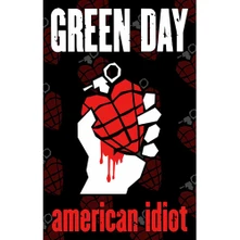 Green Day, Plagát American Idiot