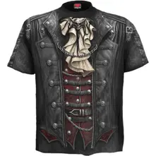 Unisex T-Shirt: Goth Wrap (Black) (All Over Print) thumbnail
