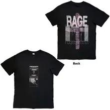 Unisex T-Shirt: Rage (Black) (Back Print)