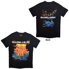 Tričko Unisex T-Shirt: Underwater (Black) (Back Print)