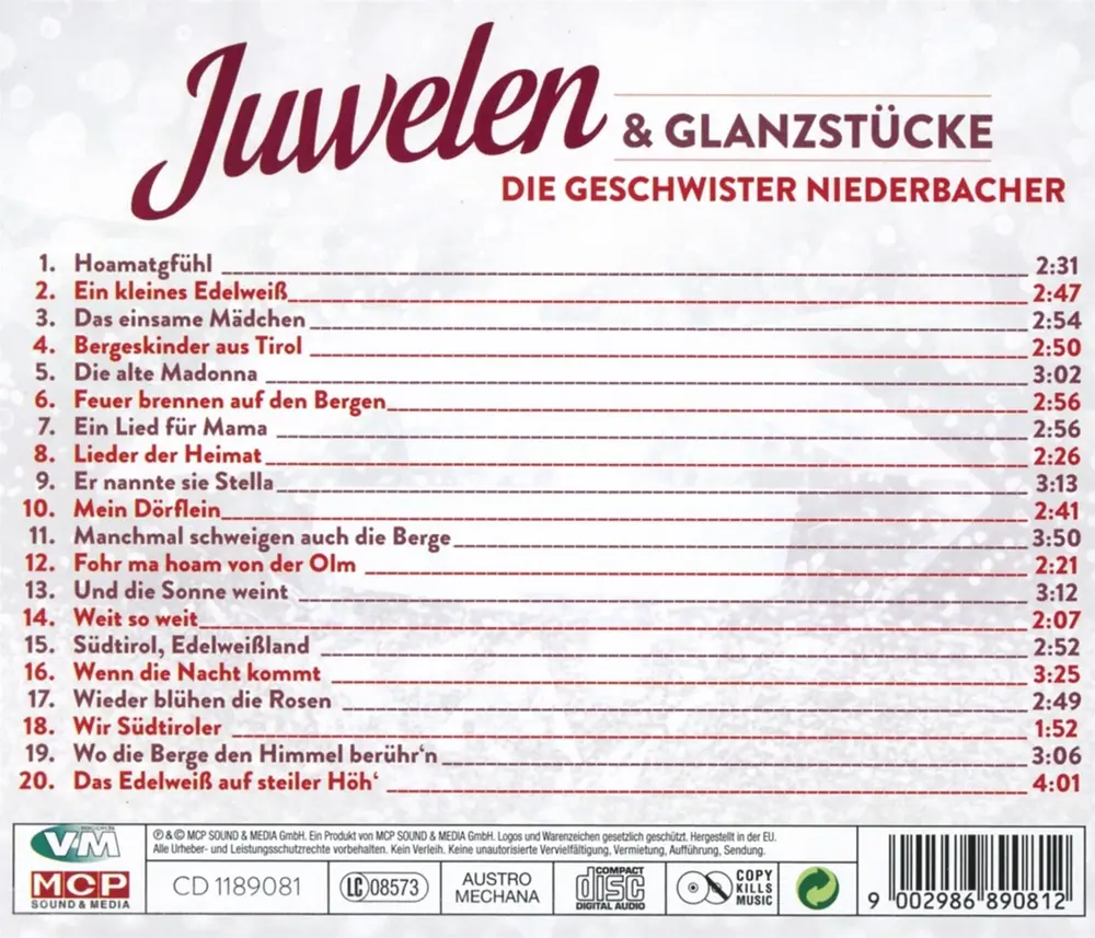 JUWELEN & GLANZSTUECKE