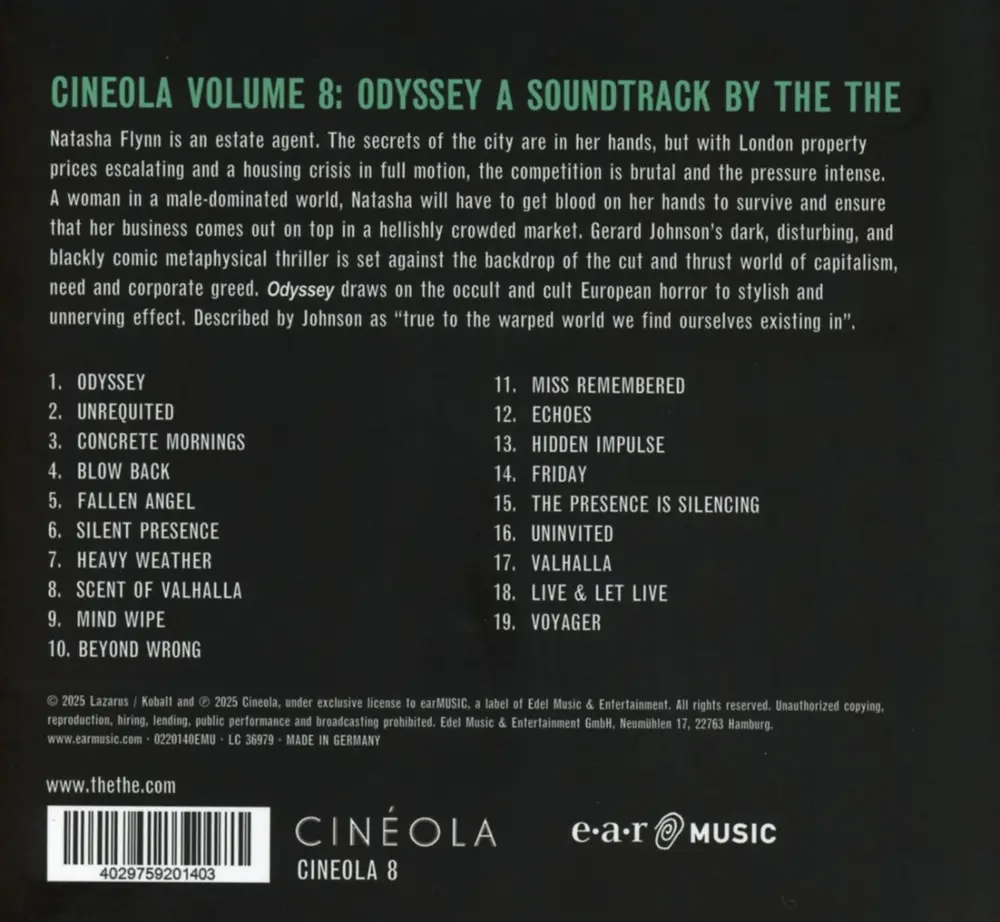 ODYSSEY (A SOUNDTRACK BY THE THE)