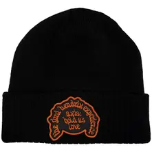 Unisex Beanie Hat: Axis (Black)