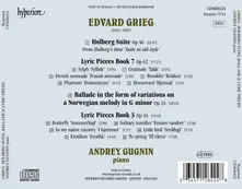 GRIEG: HOLBERG SUITE, BALLADE & LYRIC PIECES thumbnail