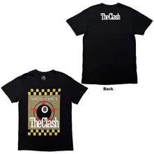 Tričko Unisex T-Shirt: Should I Stay Or Should I Go (Black) (Back Print)