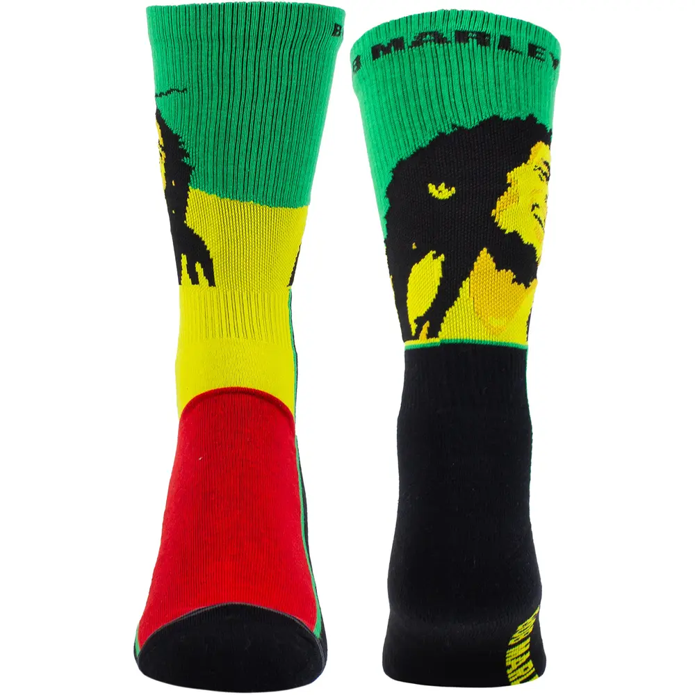 Unisex Crew Socks: Smile (Black)  (UK Size 6.5 - 11)