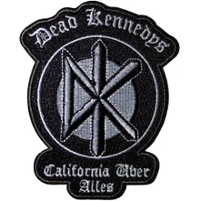Nažehlovačka California Uber Alles B&W