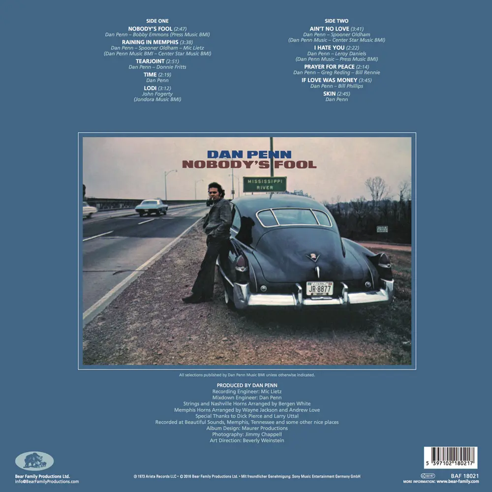 Dan Penn – NOBODY'S FOOL (Vinyl)