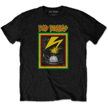 Bad Brains, Tričko Capitol Strike, Unisex, Čierna