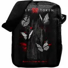 Sleep Token, Taška Crossbody Bag: Butterflies (Black), Čierna