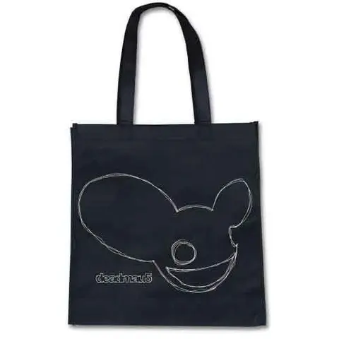 Eco Shopper: Freehand Mau5 Trend Version (Black) (Back Print)