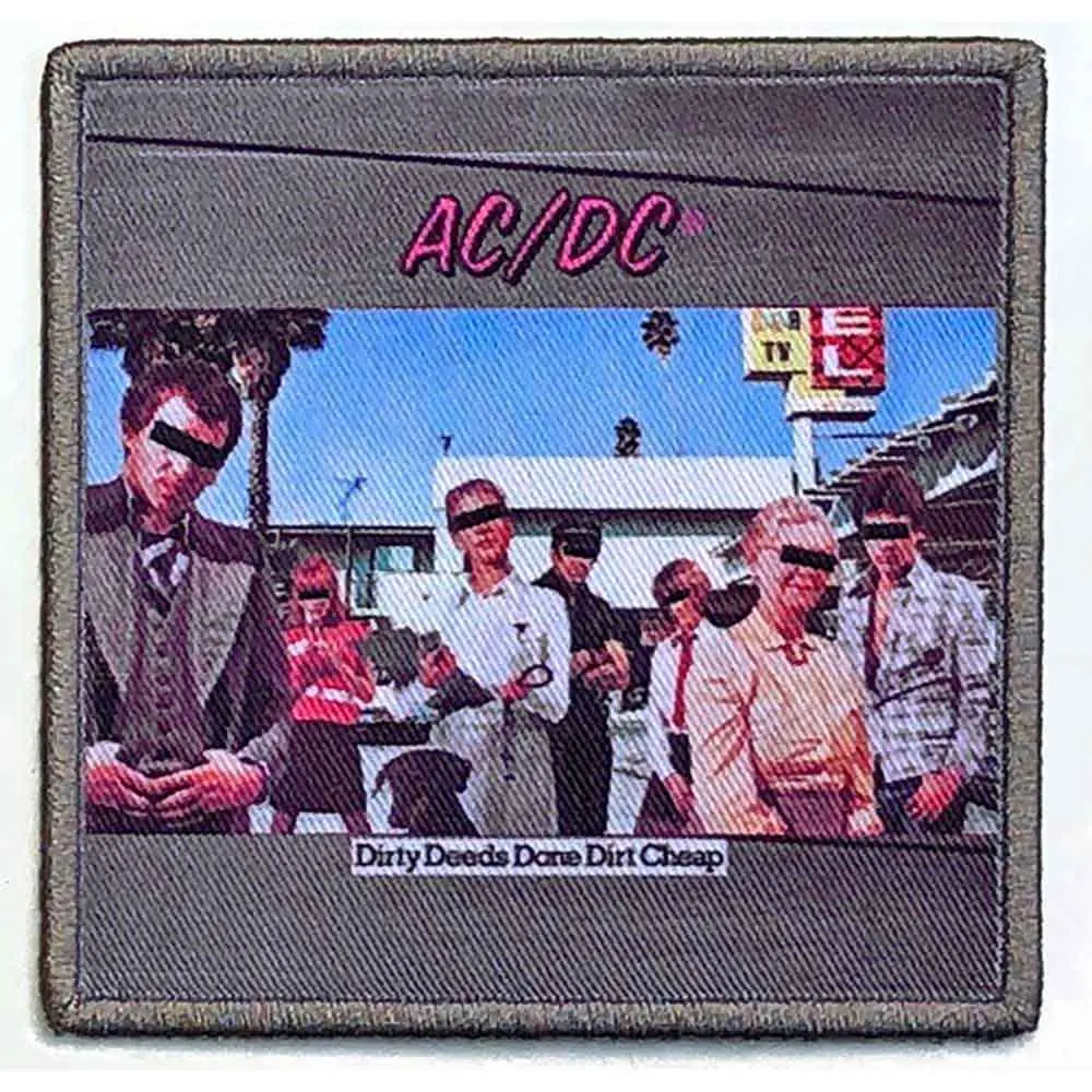 AC/DC – Dirty Deeds Done Dirt Cheap (Nažehlovačka)