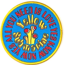 Nažehlovačka Yellow Submarine AYNIL Circle