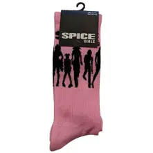Unisex Ankle Socks: Silhouette (Pink) (UK Size 7 - 11) thumbnail