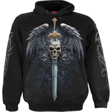 Spiral Stairs, Mikina Angel Sword, Unisex, Čierna