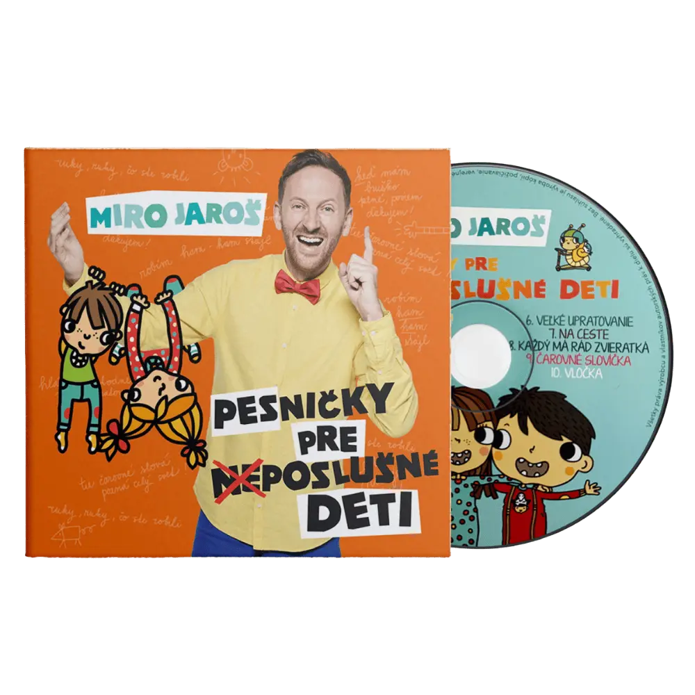 CD – Pesničky pre (ne)poslušné deti 1 (CD)