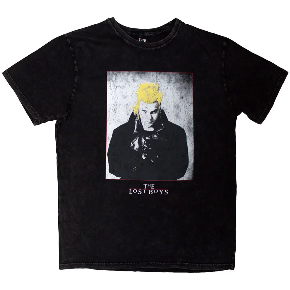 The Lost Boys – David Poster (Negra, Stone Wash T-Shirt) (Camiseta)