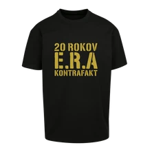 Kontrafakt, Tričko 20 Rokov E.R.A., Muž, Čierna