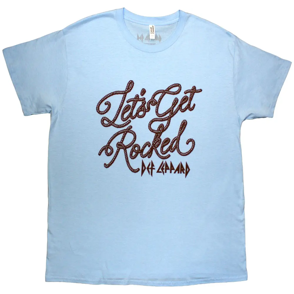 Unisex T-Shirt: Rocked Rope (Light Blue)