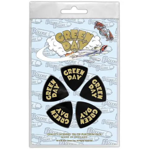 Green Day – Brnkadlo Dookie Logo (Tri-Tip Plectrum Pack)