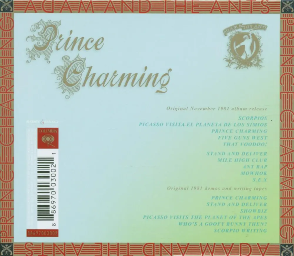Adam and the Ants – Prince Charming (CD)