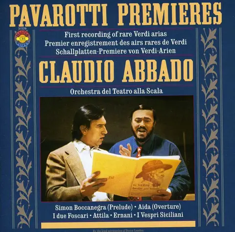 & Claudio Abbado - First Recording Of Rare Verdi Arias