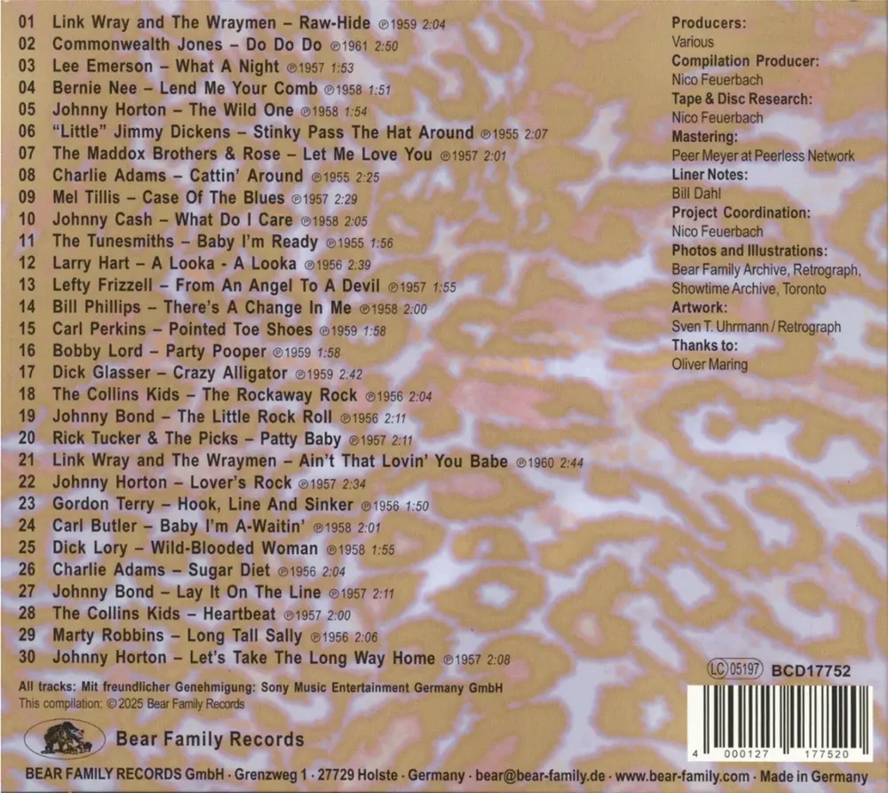 Various Artists – THAT LL FLAT GIT IT! VOL. 50 - ROCKABILLY & ROCK 'N' ROLL FROM THE VAULTS OF COLUMBIA & EPIC RECORDS (CD)