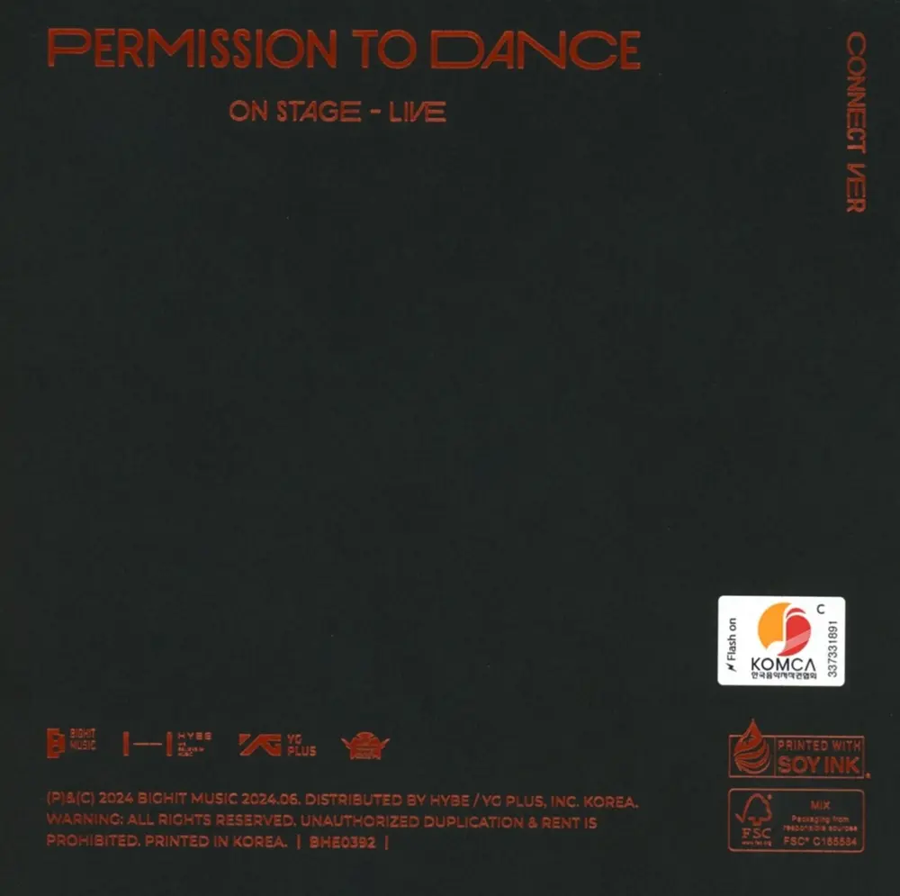 PERMISSION TO DANCE...