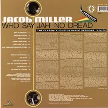 Jacob Miller – WHO SAY JAH NO DREAD (Vinyl)