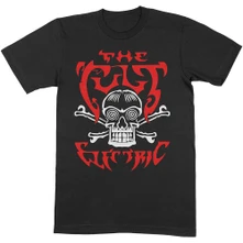 The Cult, Tričko Electric, Unisex, Čierna