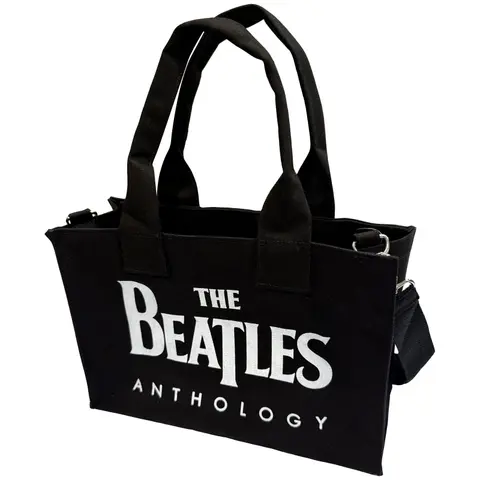 Cotton Tote Bag: Anthology (Black) (Back Print)