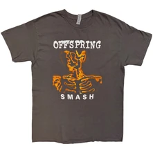The Offspring, Tričko Smash, Unisex, Šedá